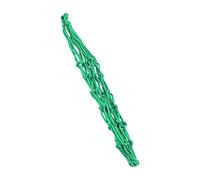 Pssopp Large Space Poultry Vegetable String Bag with Hook for Chicken Duck Geese Feeding Mesh Fruit Holder (Green)