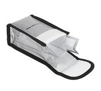 Pssopp Lithium Battery Safety Bag, Fireproof Cloth Battery Bag for Batteries Isolation, Portable and Durable, Ensures Charging and Storage, Prevents Hazards Explosions,