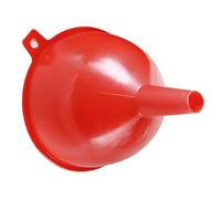 Pssopp Long -lived Red Plastic Funnel of Large, Efficient Liquid Goods of Industrial Use, Easy to Distinguish Between Liquids