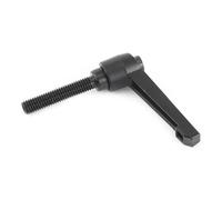 Pssopp M8 Clamp Lever Handle, Alloy Adjustable Clamping Lever with Locking Feature, Ideal for Mechanical Engineering and Tight Spaces (M8*60)