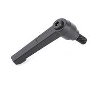 Pssopp M8 Clamp Lever Handle, Alloy Adjustable Clamping Lever with Locking Feature, Ideal for Mechanical Engineering and Tight Spaces (M8*25)