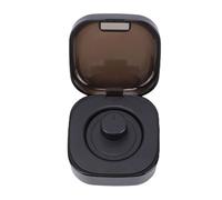 Pssopp Magnetic Smart Ring Charging Case Portable Type C Fast Charger Box with 200mAh Battery LED Indicator Lights Compact Travel Dock for R02 R03 R06 R11M R8 H01 SR05 (Black)