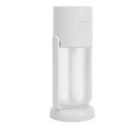 Pssopp Mini Humidifier, Small 260ml Portable Cool Mist Humidifier with Soft Glow for Office and Bedroom Space Air Humidification (White)