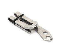 Pssopp Multifunctional Money Clamp/Holder, Belt Clamp/Holder, Bottle Opener EDC Keychain, Stainless Steel, Portable and Durable, Features for Easy Use, Compact EDC Tool, Hanging Single Key