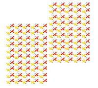 Pssopp Nipple, Stainless Steel Automatic Waterer, Integrated Design, 100 Sets for Rabbits Guinea Pigs Ferrets