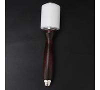 Pssopp Nylon Leathercraft Hammer, Durable Professional Engraving Punching Sewing Mallet for Leather Carving with Handle Comfortable to Hold, Stainless Steel Balance Weight, Leather