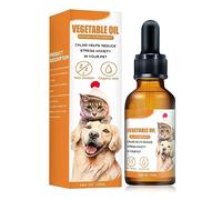 Pssopp Organic Calming Essential Oil for Dogs with Natural Pet Relaxation Support for Anxiety Barking Travel Stress, Pet Supplies (white)