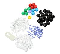 Pssopp Organic Chemistry Model Kit, Vibrant Colors, Various Structures, Easy Assembly, Ideal for Laboratory Teaching, Stimulates Learning Interest, Promotes Spatial Imagination,