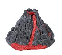 Pssopp Other Collectibles 8.7 Inch STEM Volcano Model with Smoke Light Effects for Science Project Dinosaur Classroom Display Eruption Volcano Toy, Large Set