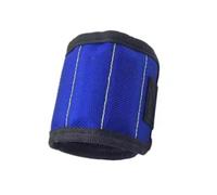 Pssopp Other Gardening Tools Multifunctional Tool Belt Screw Holder for Small Metal Tools Organization Magnetic Wristband, Magnetic Wristband (3 Rows 6 Blue)
