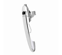 Pssopp Outer Door Handle Right Hand Drive Chrome Exterior Door Handle Plastic and Metal OEM Replacement Easy Install for 500 Right Hand Drive Drivers (#2)
