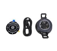 Pssopp Phone Cooler, Back Clip Design Dazzling Light Effect Semiconductor Technology 5000RPM Phone Cooling Fan for Tablet and Mobile Gaming