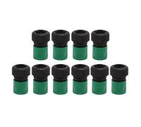 Pssopp Plastic Agricultural Irrigation Supplies 10PCS Quick Coupling Adapter Hose Fittings Compact Size (for DN20 Pipe)
