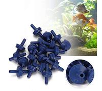 Pssopp Plastic Non Return Check Valve, 20 Pcs Aquarium One Way Water Check Valve for Fish Tank Air Pump Accessories with 4mm Tube, Prevent Backflow