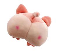 Pssopp Plush Butt Doll Keychain, Cute Cheeky Pendant. Add a Touch of Fun and Fashion, Express Your Trend. Lovable Animal Design, Compact Size. Stand Out with Plush Fabric (Roseate Pig)
