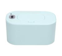 Pssopp Portable Wet Wipe Heater, Rapid Fast Wipe Warmer Dispenser with USB Power Connection for Home Car Outdoor Use (Green Temperature Adjustment)