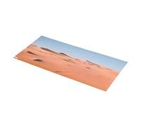 Pssopp PVC Self Adhesive Aquarium Poster 3D Desert Style Fish Tank Background Decoration with Non Reflective Design for Aquascape (122 * 50CM)