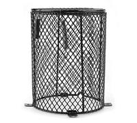Pssopp Reptile Heater Guard and Cage Protector for Ceramic Heat Bulbs, Anti-Scald Mesh Cover for Reptile Terrariums, Day Night Lights, Cylinder Shape
