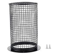 Pssopp Reptile Heater Guard Anti-Scald Heating Bulb Lamp Enclosure Cage Protector Heat Light Mesh Cover Lampshade for Lizard Turtle Snake Birds