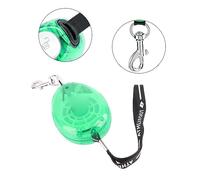 Pssopp Retractable Dog Leash Telescopic Dog Leash Automatic with One-Handed Brake Lock for Small Medium Dogs 8.2ft Nylon Rope (Green)