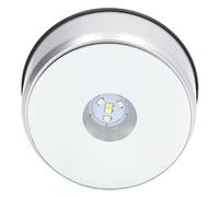 Pssopp Rotating Display Stand 360° LED Light Base for Crystal 3.5in Mirror