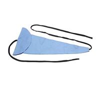 Pssopp Saxophone Cleaning Cloth, Pull Thought Design, Fiber Material, Adsorb a Large Amount of Dirt, Keep Clean, Suitable for Saxophone, Clarinet and Other Tubular (Blue)
