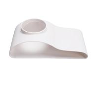 Pssopp Shrimp Hide Aquarium Tunnel, Plastic Fish Tank Decorations Hideout Cave for Fish Shrimp Under Gravel Decor (White)