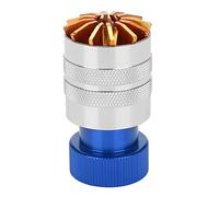 Pssopp Small Size and Lightweight, Watch Crystal Remover Tool with Anti-Skid Pattern, for Complete Watch Repair, Scalable Design with Chrome-Vanadium Steel Construction, Reduces Risk of (Blue)