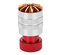 Pssopp Small Size and Lightweight, Watch Crystal Remover Tool with Anti-Skid Pattern, for Complete Watch Repair, Scalable Design with Chrome-Vanadium Steel Construction, Reduces Risk of (Red)