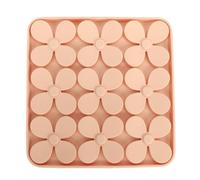 Pssopp Snuffle Slow Feeder Lick Mat, with 72 Suction Cups (Beige) | Silicone, Encourages Natural Foraging Skill, Pet Sniff Foraging Mat, For Small Pets Rabbits Cats Dogs