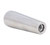 Pssopp Stainless Steel Beer Tap Handle Mirror Finish Rust Resistant 2.6in 3/8in Thread with Standard Size for Home and Commercial Beer Machine