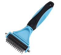 Pssopp Stainless Steel Dematting Brush for Dogs and Cats