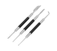 Pssopp Stainless Steel Latte Art Pen Set 3pcs Coffee Decorating Tool with Fine Needle Tip for Latte Art