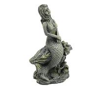 Pssopp Statues for the Siren of Sicke Sicke Safe Ornament of the Fish Tank for Aquarium decorations. - Size Cm