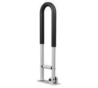 Pssopp Strong Aluminum Foldable Bathroom Entry Bars Sustainable Installation for Bathroom Shower, Safety for The Elderly, Handicap, Children, Pregnant Women (YC1215B)