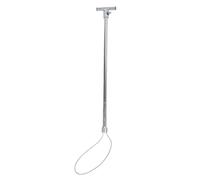 Pssopp Sturdy Stainless Steel Animal Control Pole Dog Catcher Rod for Medium Large Wildlife Handling Dogs Pigs Reptiles with Adjustable Length Ergonomic Design (T Handle Without Pull Rope 67cm)