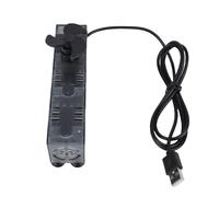 Pssopp Submersible Filter Pump, Water Filter Pump with Multifunctional Design USB Powered for Turtle Aquarium and Small Pond