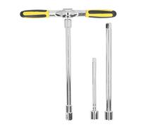 Pssopp T Handle Ratchet Tap Holder, No Slippage Ratchet Tap Wrench Set for Mechanical Equipment Auto Repair