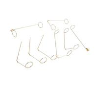 Pssopp Tabletop Decor Items Fruit Rack, Art Golden Circular Fruit Display Holder for Kitchen Dining Table Decoration Metal Floating Circle Metal Floating Circle Rack