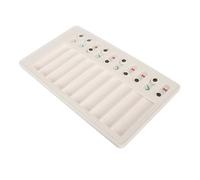 Pssopp Tasks Board for Adults, Easy Operation of The DIY Production Verification List, 10 -Part Domestic Maps, Prevent Omissions, Use The Office Plant Room