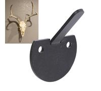Pssopp Taxidermy Skull Hanger Bracket, Carbon Steel Wall Mount Hunt Trophy Display Hook with Easy Installation for Deer