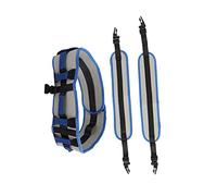 Pssopp Transfer Gait Belt with Leg, EVA Walking Belt for Patient and Elderly Home Care Hospital Use (L)