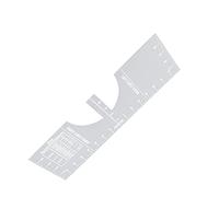 Pssopp Transparent T -Shirt -Alignment Tool Printlineer from Light T Shirts to The Sewing Material, PVC Piece That is Ruled for Adults and Young People