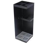 Pssopp Umbrella Storage Stand with Removable Drip Tray for Home (Black)