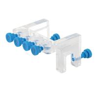 Pssopp Universal Acrylic Aquarium Tube Holder and Water Pipe Clip for Dosing Pump Soft Hose - Secure Clamp to Hold Soft Tubes in Aquarium Systems