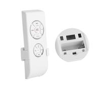 Pssopp Universal Ceiling Fan Lamp Remote Control Kit 3 Speeds 4 Timing Wireless Transmitter Receiver with Wall Bracket for Living Room Bedroom Office