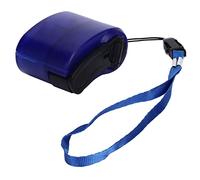 Pssopp USB Hand Crank Phone Charger Portable Manual USB Charger 5V Output with Red LED Light Compact 60x49x31mm for Hikers Campers Emergency Outdoor Travel (Blue)