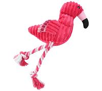 Pssopp Vocal Bird Plush Toy Squeaky Dog Toy for Teeth Cleaning Interactive Chew with Plush Material for Small Medium Large Dogs