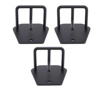Pssopp Wall Anchor Heavy Carbon Steel Exercise Band Wall Anchor Double Welding Points L Shaped Opening 50 X 76 X 47 Mm for Home Gym Strength Training Yoga Boxing