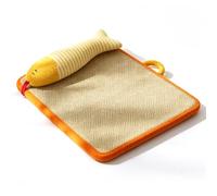 Pssopp Washable Cooling Cat Bed, Machine Replacement Parts Cover Mat with Pillow Breathable Neck Support for Summer Cooling Relief for Kittens Washable Cat Bed, (75x55x3cm (within 15kg))